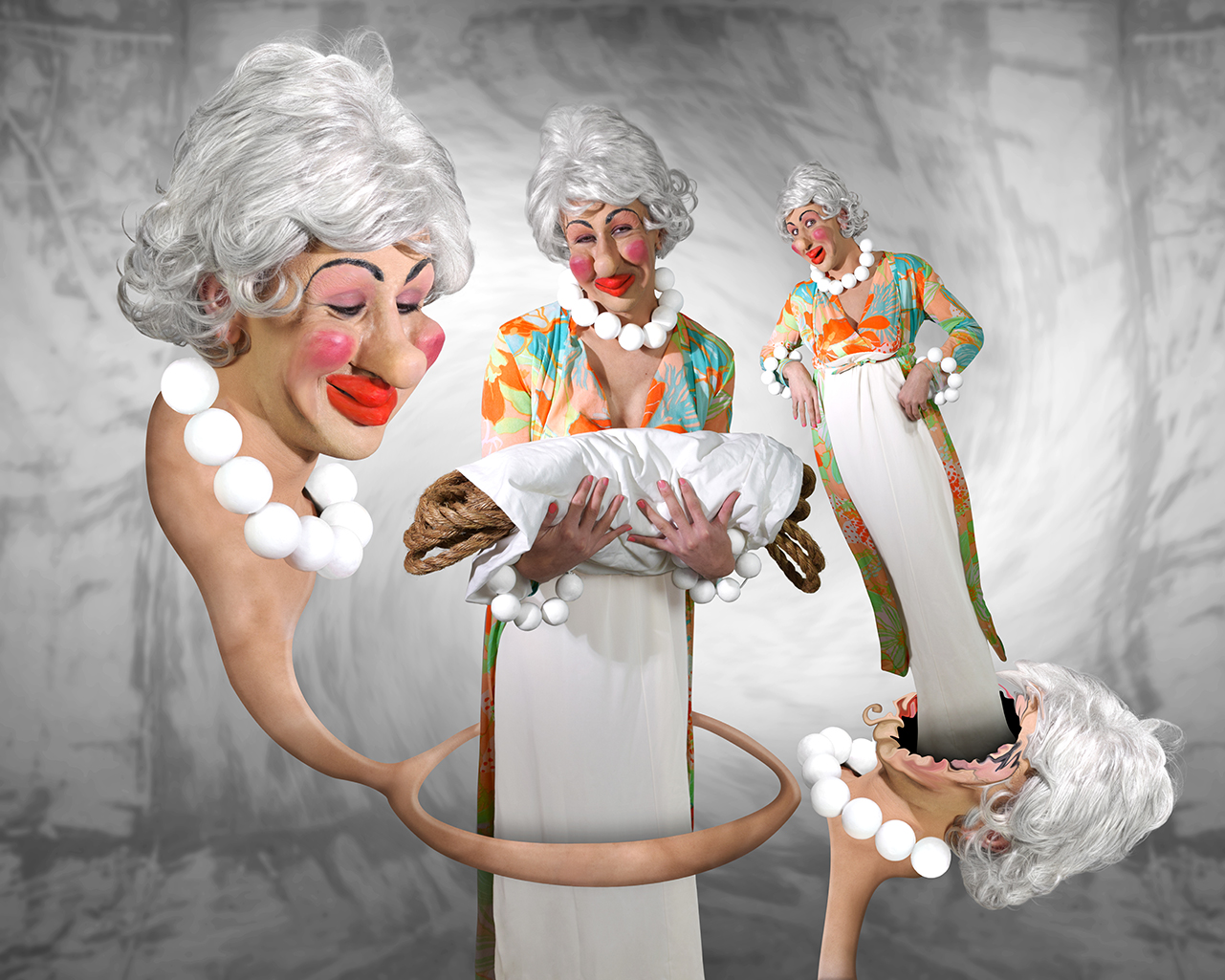 Holding You Now — self-portrait by Feris